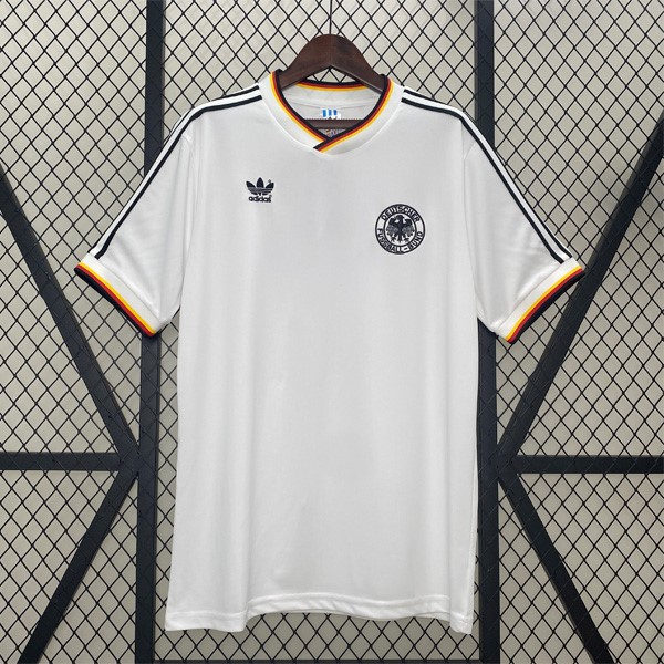 Tailandia Camiseta Alemania Replica Primera Ropa Retro 1986